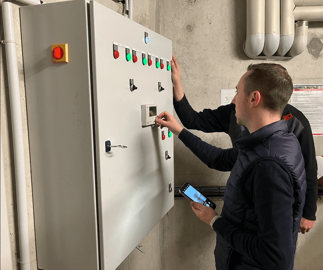 Un expert CVC en chaufferie