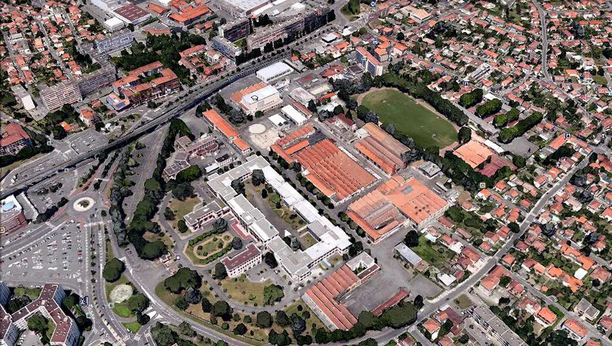 CEAT de Toulouse avant destruction par ACCEO environnement