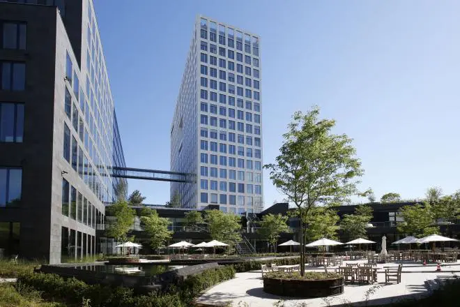 Bâtiment de BGL BNP Paribas au Luxembourg