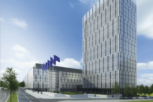 Bâtiment de la commission européenne au Luxembourg