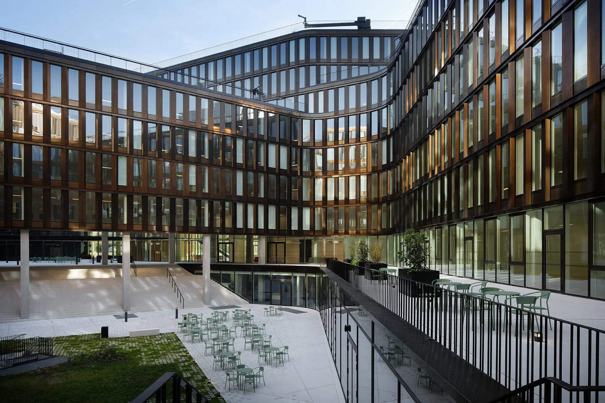 Immeuble de Vinci Construction