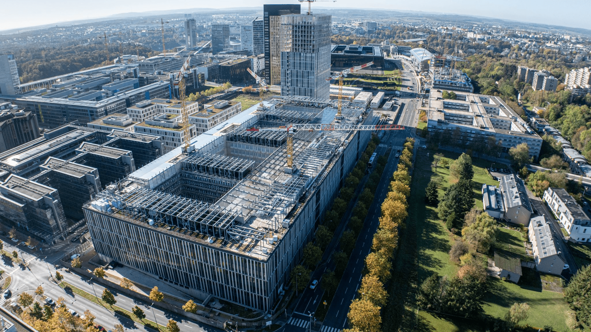 Bâtiment de la commission européenne au Luxembourg